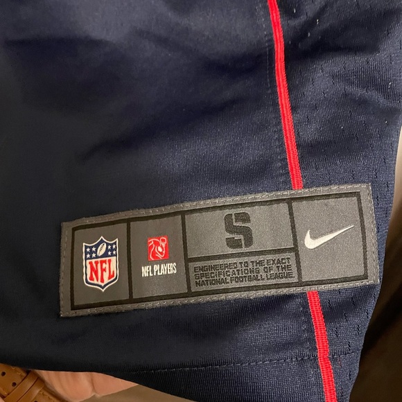 NIKE-LeGuerette Blount, Navy New England Patriots Game Retired Player Jersey - Picture 5 of 5